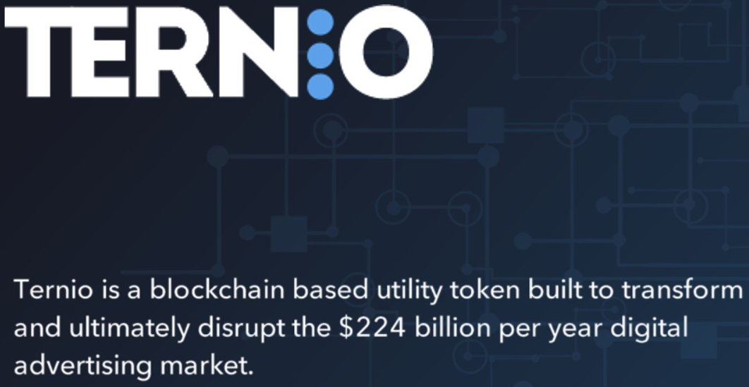 ternio digital advertising market token